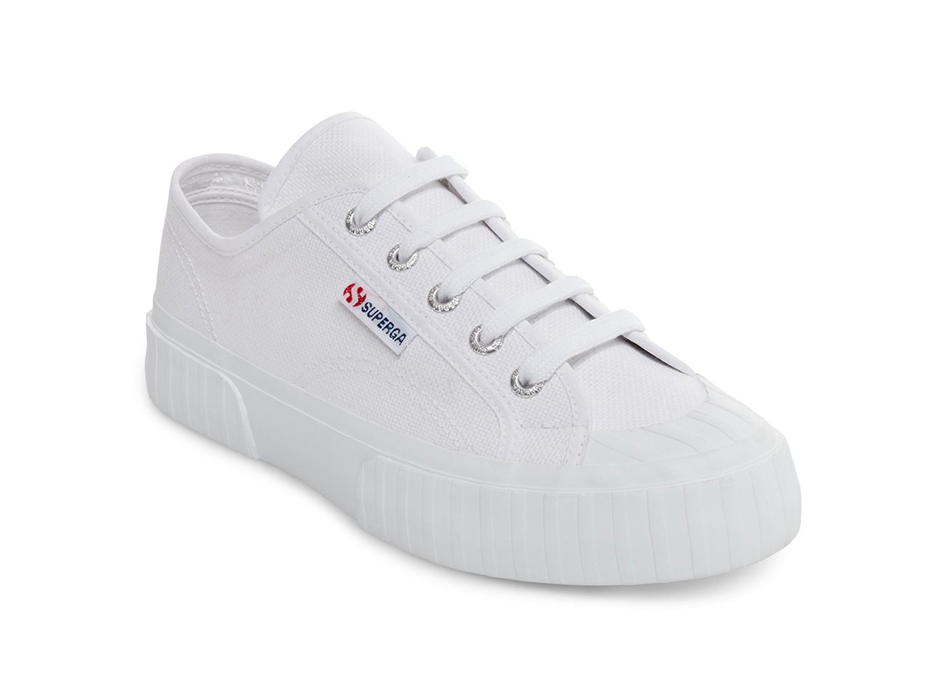 Superga Espadrille Womens - 2630 Stripe - White - OKETP6017